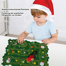 Laden Sie das Bild in den Galerie-Viewer, Puzzlespielzeug für Kinder mit Schienenfahrzeugen
