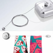 Laden Sie das Bild in den Galerie-Viewer, 304 Edelstahl Teleskop Wäscheleine