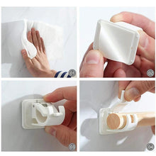 Laden Sie das Bild in den Galerie-Viewer, Nagelfreie verstellbare Stangenhalter