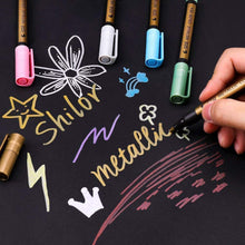 Laden Sie das Bild in den Galerie-Viewer, Wasserdichte Paint Marker Stifte(Anzug mit 10 Farben)