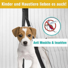 Laden Sie das Bild in den Galerie-Viewer, Anti Moskito & Insekten Magnet Mesh Türvorhang