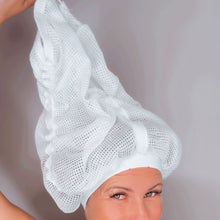 Laden Sie das Bild in den Galerie-Viewer, Netz-Plopping-Kappe zum Trocknen von lockigem Haar