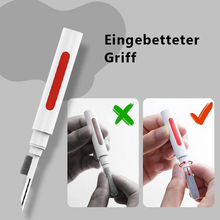 Laden Sie das Bild in den Galerie-Viewer, 5 in 1 Reinigung Softbürste für Computertastatur & Kopfhörer