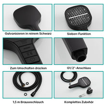 Laden Sie das Bild in den Galerie-Viewer, Quadratische Handbrause