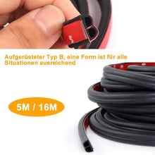 Laden Sie das Bild in den Galerie-Viewer, Autotür Dichtungsstreifen für Kantenschutz, Geräuschreduzierung, Staubdicht