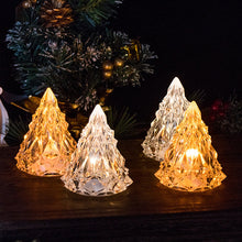 Laden Sie das Bild in den Galerie-Viewer, 🎄Mini LED Kristall Weihnachtsbaum Nachtlicht