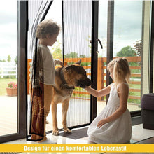 Laden Sie das Bild in den Galerie-Viewer, Anti Moskito & Insekten Magnet Mesh Türvorhang