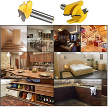 Laden Sie das Bild in den Galerie-Viewer, Domom 1/2 Zoll Schaft 45-Grad-Lock-Gehrungsfräser