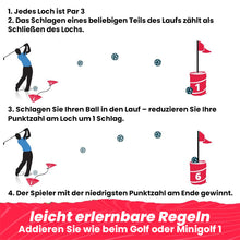 Laden Sie das Bild in den Galerie-Viewer, Golfspiel-Set