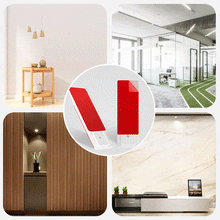 Laden Sie das Bild in den Galerie-Viewer, (🔥🔥)Selbstklebender Stanzfreier Sockelhalter-Kaufen Sie mehr und sparen Sie mehr