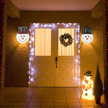 Laden Sie das Bild in den Galerie-Viewer, Weihnachtsveranda Schneemann Lampenschirm