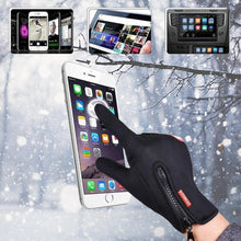 Laden Sie das Bild in den Galerie-Viewer, Premiume warme winddichte wasserdichte Touchscreen Handschuhe Unisex