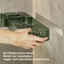 Laden Sie das Bild in den Galerie-Viewer, Multifunktionales, an der Wand montiertes, drehbares U-förmiges Aufbewahrungs-Eckregal