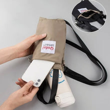 Laden Sie das Bild in den Galerie-Viewer, Tragbare Messenger-Handtasche für Wasserflaschen