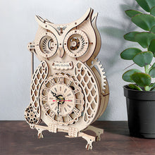 Laden Sie das Bild in den Galerie-Viewer, Super mechanisches Holzmodell-Puzzle-Set🦉