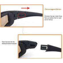 Laden Sie das Bild in den Galerie-Viewer, Blendfreie Motorradbrille (1 Satz)