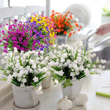 Laden Sie das Bild in den Galerie-Viewer, Künstliche Blumen im Freien, 2 Sträuße