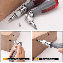 Laden Sie das Bild in den Galerie-Viewer, Mehrwinkel Ratschenschraubendreher Set