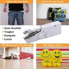 Laden Sie das Bild in den Galerie-Viewer, 🔥Aktion am letzten Tag 50 %-Mini tragbare Handnähmaschine