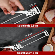 Laden Sie das Bild in den Galerie-Viewer, Einstellbarer multifunktionaler Dosenöffner aus Edelstahl