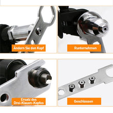 Laden Sie das Bild in den Galerie-Viewer, Professionelles Nietpistolen-Adapter-Kit 🛠Mit 4 Stk. Verschiedene Düsenschrauben
