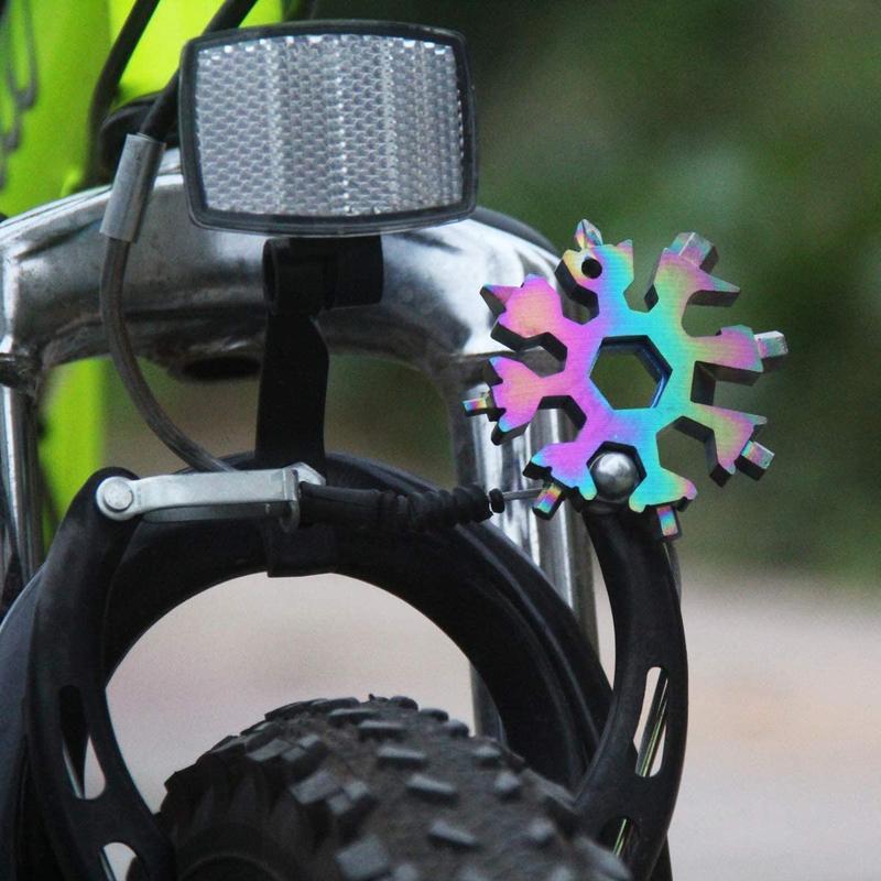 Schneeflocke Multitool, Schneeflocken Multifunktion Produktbild-Vorschau 3