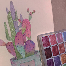 Laden Sie das Bild in den Galerie-Viewer, 20 Farben Aquarellmalerei Set