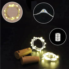 Laden Sie das Bild in den Galerie-Viewer, 🍾LED-Weinflaschenlichter Kork Nachtlicht DIY Decor Lift