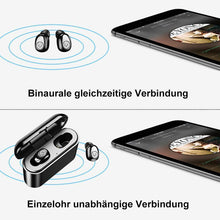 Laden Sie das Bild in den Galerie-Viewer, 2-in1 Bluetooth-Headset & Externer Akku