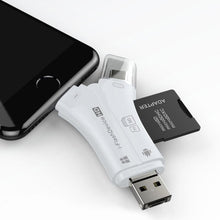 Laden Sie das Bild in den Galerie-Viewer, 🎉4-in-1 iFlash Drive Kartenleser