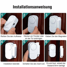 Laden Sie das Bild in den Galerie-Viewer, Tür- und Fensteralarmanlage