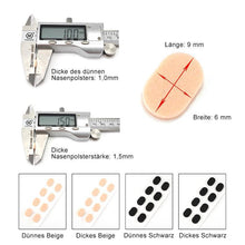 Laden Sie das Bild in den Galerie-Viewer, Anti-Rutsch-Brillen-Nasenpads