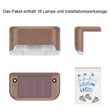 Laden Sie das Bild in den Galerie-Viewer, 🚨Wasserdichte Solarlampe für den Außenbereich