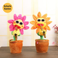 Laden Sie das Bild in den Galerie-Viewer, Tanzen Sonnenblumen Sänger mit Saxophon, lustiges Spielzeug