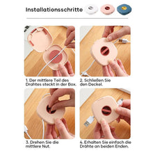 Laden Sie das Bild in den Galerie-Viewer, 2 in 1 Kabelaufwickler mit Handyhalter