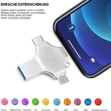 Laden Sie das Bild in den Galerie-Viewer, 4-in-1-Kreuz USB-Flash-Laufwerk