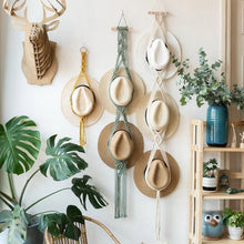 Laden Sie das Bild in den Galerie-Viewer, Handgefertigter Boho Hutständer