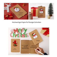 Laden Sie das Bild in den Galerie-Viewer, Weihnachtsgrußkarten aus Kraftpapier
