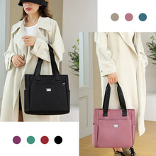Laden Sie das Bild in den Galerie-Viewer, 👜👜Vielseitige einfache einfarbige Nylonhandtasche mit großer Kapazität