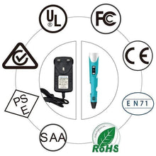 Laden Sie das Bild in den Galerie-Viewer, 3D-Druckstift mit 5m Filament für Kinder und Erwachsene