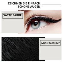 Laden Sie das Bild in den Galerie-Viewer, 🔥Matter, wasserfester, dauerhafter, schwarzer Einkopf-Eyeliner