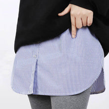 Laden Sie das Bild in den Galerie-Viewer, Neuer Rock mit hoher Taille - Hemdverlängerung