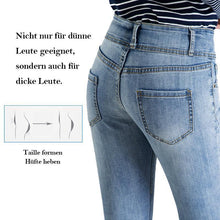 Laden Sie das Bild in den Galerie-Viewer, Stretchjeans mit Schleife