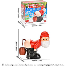 Laden Sie das Bild in den Galerie-Viewer, Lustige Weihnachtsmann-Blasenblasmaschine