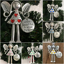 Laden Sie das Bild in den Galerie-Viewer, 🪽Verrückte schöne Freunde für immer – Engel-Ornament, Weihnachtsgeschenk