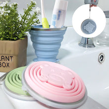 Laden Sie das Bild in den Galerie-Viewer, Tragbarer Silikonbecher für die Reise