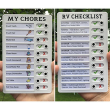 Laden Sie das Bild in den Galerie-Viewer, Memoliste aus Kunststoff