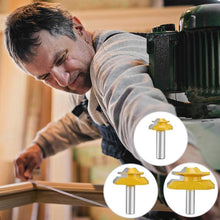 Laden Sie das Bild in den Galerie-Viewer, Domom 1/2 Zoll Schaft 45-Grad-Lock-Gehrungsfräser