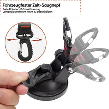 Laden Sie das Bild in den Galerie-Viewer, Robuster Vakuum-Saugnapf mit Haken