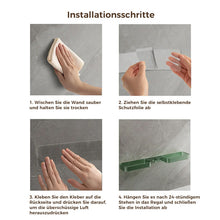 Laden Sie das Bild in den Galerie-Viewer, Multifunktionales, an der Wand montiertes, drehbares U-förmiges Aufbewahrungs-Eckregal